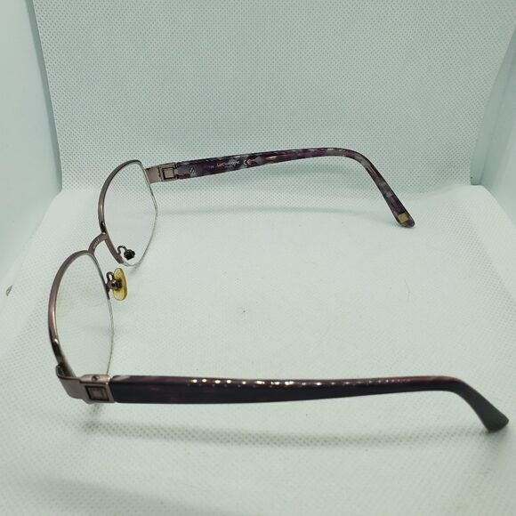 Liz Claiborne Purple Prescription Glasses Frames - Picture 6 of 9